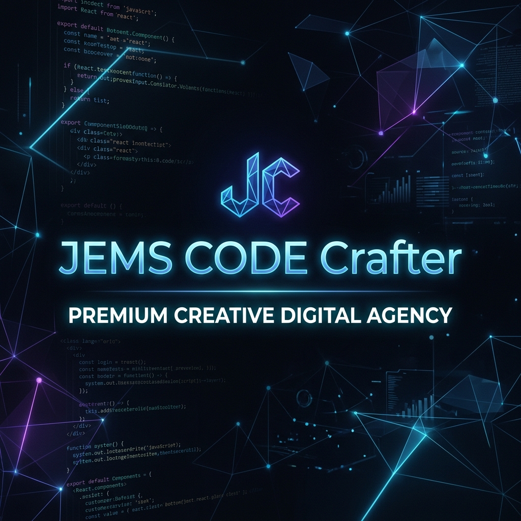 JEMS CODE Crafter Tech Mockups